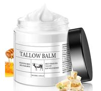 Beef Tallow Skin Care, 120g Tallow And Honey Balm, Whipped Tallow Face Cream, Grass-Fed Natural Beef Tallow For Skin, Deeply Nourishing For Face & Body Moisturizer
