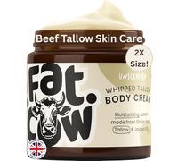 Beef Tallow Skin Care, Beef Tallow Moisturiser, Grass Fed & Whipped, Enriched with Jojoba Oil for Skin Hydration and Sensitive Skin, Eczema Relief, 120ml Unscented