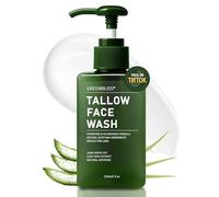 Beef Tallow Skin Care - Grass Fed Beef Tallow Hydrating Facial Cleanser Skincare, Women Skin Care Tallow Gentle Face Cleanser Moisturizer, Beef Tallow for Face Exfoliating Face Wash