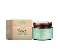 Beef Tallow Skin Care Grass-fed Beef Tallow with Frankincense Oil & Castor Oil, 60g Organic Beef Tallow Moisturizer for Skin Tallow And Manuka Honey Cream for Face, Body (1pc)