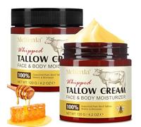 Beef Tallow Skin Care, Honey Beef Tallow Moisturiser Cream, Tallow And Honey Balm, Beef Tallow Cream for Face & Body, Whipped Beef Tallow for Dry Skin Moisturizer,Nourish Skin,Lasting Moisturizing (2)