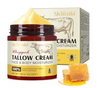 Beef Tallow Skin Care, Honey Beef Tallow Moisturiser Cream, Tallow And Honey Balm, Beef Tallow Cream for Face & Body, Whipped Beef Tallow for Dry Skin Moisturizer,Nourish Skin,Lasting Moisturizing