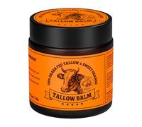 Beef Tallow Skin Care, Lionmane Tallow Balm and Honey Balm, 100% Grass-fed Tallow Skin Care Cream with Organic Oil, Deep Hydration & Nourishment for Face, Body & Hands, Gifts for Men, 120g