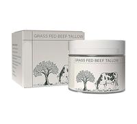 Beef Tallow Skin Care - Tallow Cream - 50ml Tallow Face Balm | Beef Tallow Moisturiser Cream | Pure Cream Tallow Balm | Relieve Tightness, Organic Grass Fed Beef Tallow For Weakened Skin Barrier