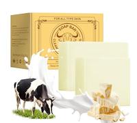 Beef Tallow Soap Bar, 2 Pcs Organic Handmade Unscented Soap for All Skin Types, Deep Cleansing, Moisturizing, Women & Men Daily Skin Care