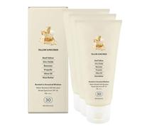Beef Tallow Sunscreen,SPF 30 Grass Fed Beef Tallow Sunscreens with Vitamin E,Light-Weight Face Sunscreen Moisturizer Non Greasy for Dry Skin (3)