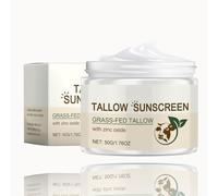 Beef Tallow Sunscreen SPF 50 Deeply Nourishing Organic Grass Fed Beef Tallow Skin Care Tallow Balm Beef Tallow Cream Face Cream For Dry Skin,Natural Skin Barrier, Nourishing Moisturizer