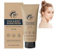 Beef-Tallow Sunscreen SPF 50+,Mineral Tallow Sunscreen SPF 50+,Beef-Tall/ow for Face Sun Cream,Natural Tallow Sunsc/reen,S/PF 50 Fa/ce Moisturiser,Grass Fed Be/ef-Tal/low Natural Sunscre/en