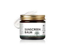 Beef Tallow Sunscreen SPF 50, Organic Grass-Fed Tallow Sunscreen Balm for Face and Body, Intensive Skin Hydration, Beef Tallow Moisturizer for All Skin Types, 60g (1pc)