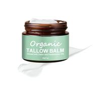 Beef Tallow with Frankincense Oil & Castor oil, Organic Beef Tallow Moisturizer for Skin, Tallow and Manuka Honey Balm for Face, Body (1)
