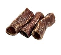 Beef Trachea and Gullet Wrap (Pack of 10) Natural Dog Treats Chews LOS (Beef Gullet Wrapped in Beef Trachea) LOS