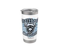Beef with Glass Whisky Celtic Pattern from Scotland Stainless Steel Insulated Tumbler