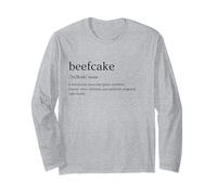 Beefcake Bear Definition Gay Funny Queer Retro Pride Humor Long Sleeve T-Shirt