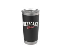Beefcake Club Co Gay Queer Muscle Bear Statement Stainless Steel Insulated Tumbler