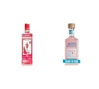 Beefeater Pink Strawberry Flavoured Gin 70cl & Altos Strawberry Margarita 750ml Ready to Serve Bundle