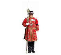 Beefeater with Lance Cardboard Cutout (190cm x 61.3cm) | Life Size Cardboard Cutout | Celebrity Cutout for Parties and Décor