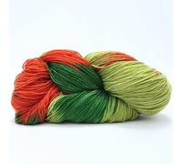 BEEFLYING 1 Roll 50g Multi Color Yarn for Knitting, Colorful Crocheting Yarn Rainbow Yarn for Blanket Craft Weaving Diy