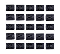 BEEFLYING 20Pcs 12 Zodiac Bead Charms Constellation Beads Black Frosted Glass Beads Cylinder Pendant for DIY Jewelry Bracelet Neckalce Making Crafts Accessories,13.7x10mm, Hole:1.5mm(Capricorn)