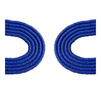 BEEFLYING 6mm Polymer Clay Heishi Beads Flat Round Disc Loose Spacer Beads Environmentally Friendly Bulk Beads for Jewellery Making