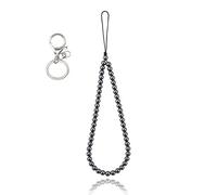 BEEFLYING Hand Straps Synthetic Stone Gemstone Beads Phone Charms Handmade Anti-Lost Lanyard Cord for Keychain Accessories for Hanging Phones