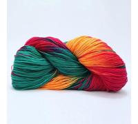 BEEFLYING Multi Color Yarn for Knitting, Crocheting, Weaving & DIY Crafts - Acrylic, 50g, 3mm Thick