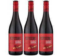 Beefsteak Club Shiraz Red Wine, 75cl (pack of 3)