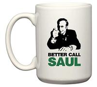 BeeGeeTees BETTER CALL SAUL Bad Funny Lawyer Coffee or Tea Cup 15 oz Mug (15 OZ)