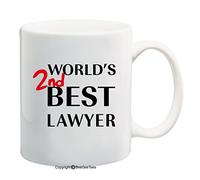 BeeGeeTees World's 2nd Best Lawyer CALL SAUL GOODMAN Funny Coffee or Tea Cup Mug (11 oz)