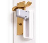 BeeGo® Door Lever Lock (2 Pack) - Child Safety Door Handle Lock Without Drilling, Strong Adhesive, Easy Install, No Tools