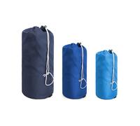 BeeGreen Stuff Sack for Backpacking Drawstring Storage Bag with Dust Flap, navy blue, royal blue, lake blue, Drawstring