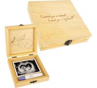 BEEGREENY Miscarriage Memory Box, A Heartfelt Sympathy Gift for Mothers Loss of Baby, Premium Wooden Keepsake Box, Remembrance Gifts Miscarriages, Infant Loss Memorial for Moms and Dads