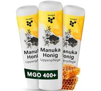 beegut Manuka Lip Care - Lip Balm with Manuka Honey MGO 400+, Propolis & Beeswax - Moisturises & Intensively Protects - Natural Lip Care for Very Dry Lips