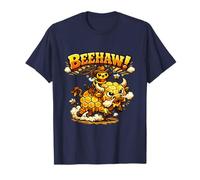 Beehaw Beekeeper Honey Bees Apiculture Bee-Wrangler Cowboy T-Shirt