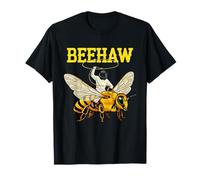 BEEHAW Beekeeper Riding Bee Western Rodeo Style Bee Keeper T-Shirt