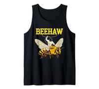 BEEHAW Beekeeper Riding Bee Western Rodeo Style Bee Keeper Tank Top
