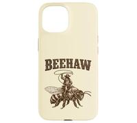 Beehaw Vintage Bee-Wrangler Cute Beekeeper Cowboy Bee Youth Case for iPhone 15