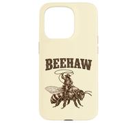 Beehaw Vintage Bee-Wrangler Cute Beekeeper Cowboy Bee Youth Case for iPhone 15 Pro