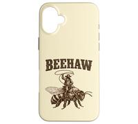 Beehaw Vintage Bee-Wrangler Cute Beekeeper Cowboy Bee Youth Case for iPhone 16 Plus