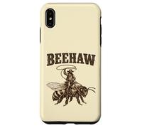 Beehaw Vintage Bee-Wrangler Cute Beekeeper Cowboy Bee Youth Case for iPhone XS Max