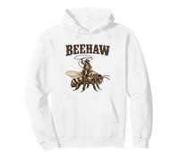 Beehaw Vintage Bee-Wrangler Cute Beekeeper Cowboy Bee Youth Pullover Hoodie