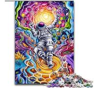 Beehive Astronauts Jigsaw Puzzles for Teenagers, Challenging Game Toys Wall Decoration Unique Birthday And Xmas Gifts (26x38cm)