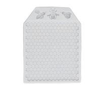 Beehive Bee Silicone Mold Flexible Non Stick Fondant Cake Chocolate Baking Decorating Tool for Wedding Birthday Party DIY Home Baking Professional Bakery