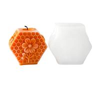 Beehive Candle Mold - Reusable Crafting Art Shape Cylinder Candles Molds Tool, For Beginners Professionals Children Home School Studio Gathering Activities | DIY Candled Making Kit For Hobby Craft Pro