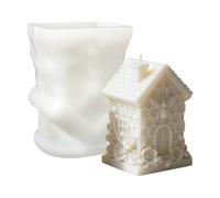 Beehive Candle Mold | Silicone Cute Bee Flowers Standing House Plaster Crafts | Candle Making Molds,for Soap Chocolate Holiday Birthday Party Offices Home Room Desk Desktop School