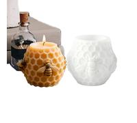 Beehive Candle Silicone Mould Realistic Flexible Easy Removal Mould for Beehive Pillar Candles for Home School Studio Meeting Party Children Adults Professionals Girls