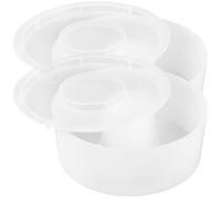Beehive Entrance Feeder 2pcs Pp White High Impact Resistance