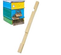 Beehive Entrance Reducer - Solid Wood Beekeeping Tool Providing Hive Ventilation and, Easy to Install Long-Lasting | Wooden Bee Guard for Apiary Maintenance Winter Protection