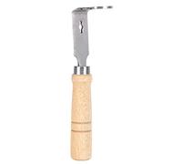 Beehive Frame Cleaning Shovel with Wood Handle, Scraping Tool Bee Hives Frame Scraper, Stainless Steel Scraper Cleaner Supply