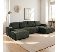 Beehive Furniture Sanya Luxury Sofa Bed | Large Sleeping Area | Built to Last in Green | Size: 3 Pack Beehive Furniture Green 3 Pack