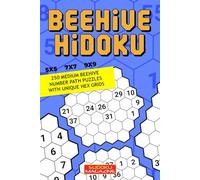 Beehive Hidoku: 250 Medium Beehive Number Path Puzzles with Unique Hex Grids